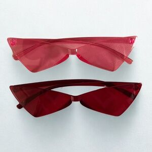 07. New Party Favor Glasses (Set of 2) - PINK/RED